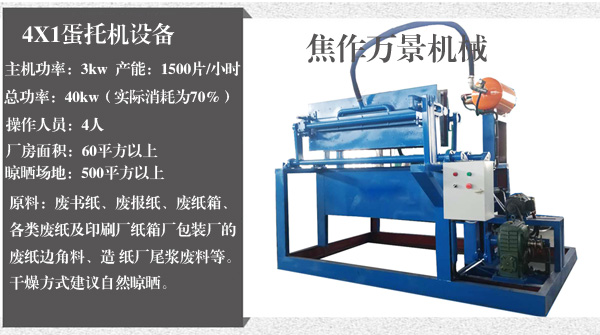 4X1蛋托機介紹 4X1蛋托機介紹